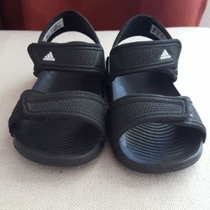 baby adidas slides with strap